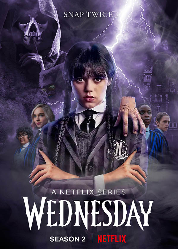 Venzdey / Wednesday Addamslar oilasi 2-fasl 1, 2, 3, 4-qism (uzbek tilida)