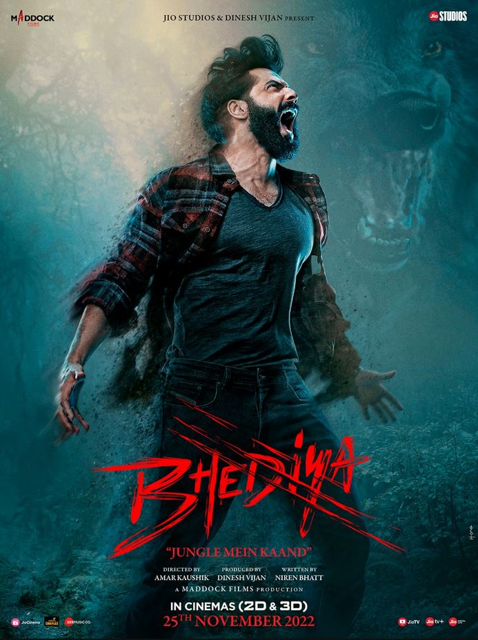 Hind kinolar Bo'ri odam / Bhediya Hind kino (Uzbek tilida) 2023 Premyera