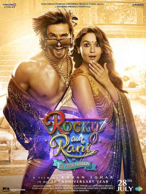 Rokki va Rani: Sevgi hikoyasi hind kino 2023 (uzbek tilida)