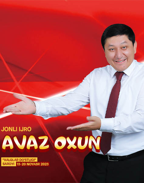Konsertlar Avaz Oxun 2024 Konsert dasturi (2023-yil Noyabr oyidagi konsert dasturi)